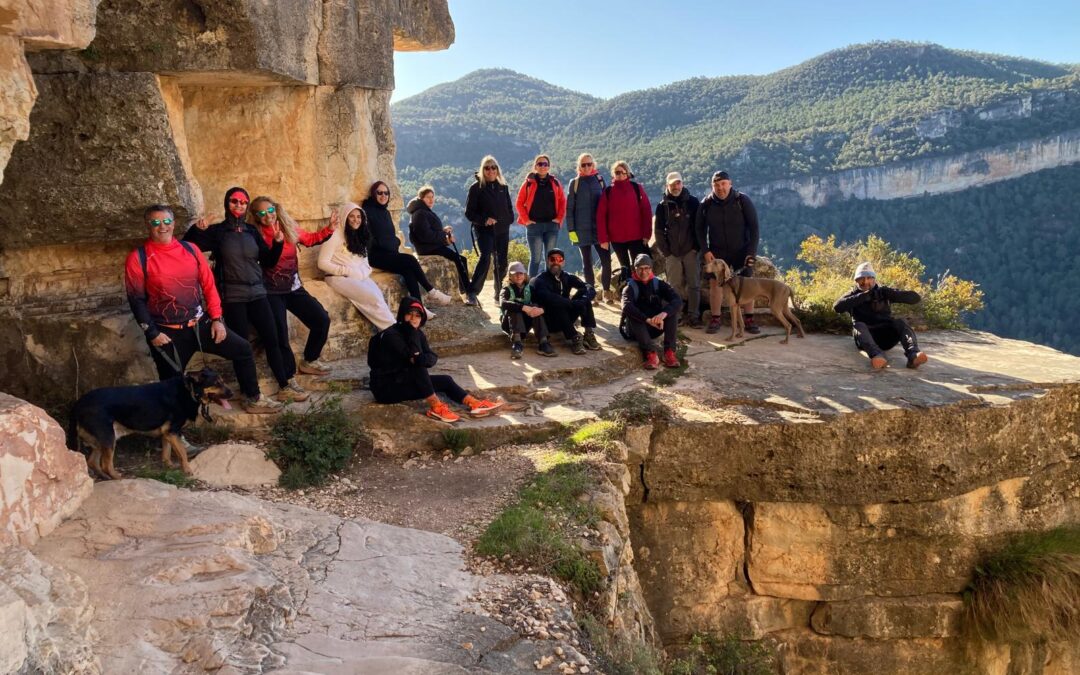 Caminem entre les parets de Siurana
